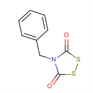 1,2,4-Dithiazolidine-3,5-dione, 4-(phenylmethyl)- molecular structure