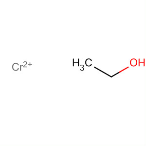 Ethanol, chromium(2+) salt molecular structure