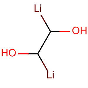 1,2-Ethanediol, dilithium salt molecular structure