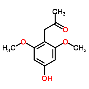 2-Propanone, 1-(4-hydroxy-2,6-dimethoxyphenyl) molecular structure