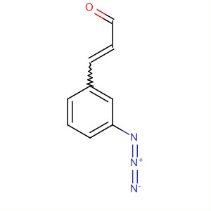 2-Propenal, 3-(3-azidophenyl)- molecular structure
