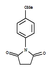 2,5-pyrrolidinedione, 1-(4-methoxyphenyl)-
