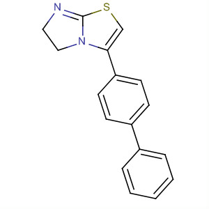 Imidazo[2,1-b]thiazole, 3-[1,1'-biphenyl]-4-yl-5,6-dihydro- molecular structure
