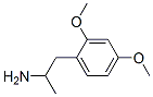 1-(2,4-dimethoxyphenyl)propan-2-amine molecular structure