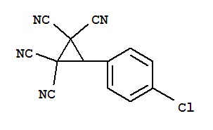 3-(4-chlorophenyl)cyclopropane-1,1,2,2-tetracarbonitrile