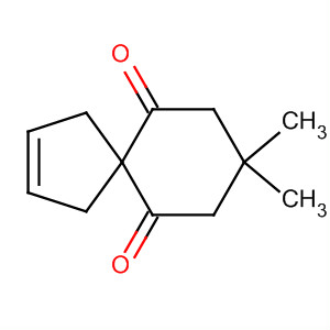 Spiro[4.5]dec-2-ene-6,10-dione, 8,8-dimethyl- molecular structure