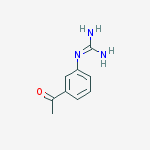 Guanidine, (3-acetylphenyl)- molecular structure