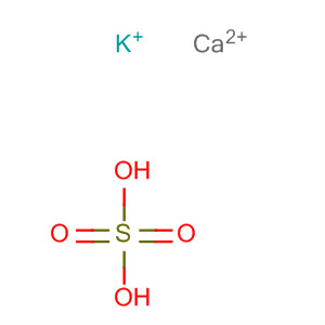 Ca·xH2O4S·xK molecular structure