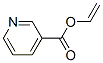 3-Pyridinecarboxylicacid, ethenyl ester molecular structure