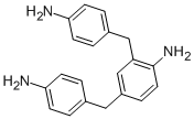 2,4-bis(p-aminobenzyl)aniline molecular structure