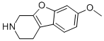 7-METHOXY-1,2,3,4-TETRAHYDRO-BENZOFURO[2,3-C]PYRIDINE molecular structure