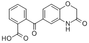 2-[(3-OXO-3,4-DIHYDRO-2H-1,4-BENZOXAZIN-6-YL)CARBONYL]BENZENECARBOXYLIC ACID