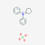 N-cyclopentylidene-N-phenylanilinium perchlorate