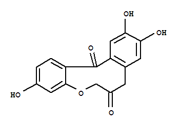 Brazilone molecular structure