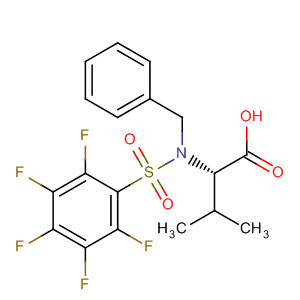 L-Valine, N-[(pentafluorophenyl)sulfonyl]-N-(phenylmethyl)-