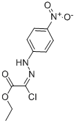 ETHYL (2E)-CHLORO[(4-NITROPHENYL)HYDRAZONO]ACETATE molecular structure