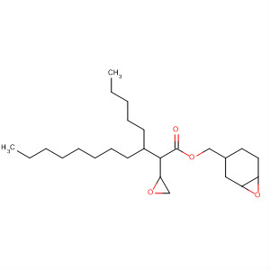 Oxiraneoctanoic acid, 3-octyl-, 7-oxabicyclo[4.1.0]hept-3-ylmethyl ester molecular structure