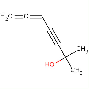 5,6-Heptadien-3-yn-2-ol, 2-methyl- molecular structure