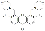 4,5-Bis(morpholinomethyl)-3,6-dimethoxy-9H-xanthen-9-one