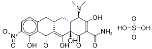 9-Nitrosancycline Monosulfate molecular structure