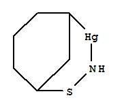 Mercury,[cyclohexanesulfenamidato(2-)-C3,N1]- molecular structure
