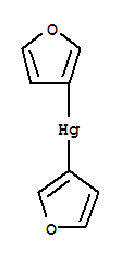 Mercury, di-3-furanyl- molecular structure