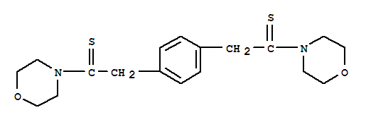 1-Morpholin-4-yl-2-[4-(2-morpholin-4-yl-2-thioxo-ethyl)-phenyl]-ethanethione