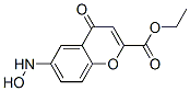 6-Hydroxyamino-4-oxo-4H-1-benzopyran-2-carboxylic acid ethyl ester
