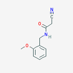 Acetamide, 2-cyano-N-[(2-methoxyphenyl)methyl]-