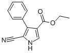 3-CARBETHOXY-4-PHENYL-5-CYANOPYRROLE molecular structure