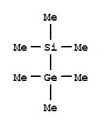 trimethylgermanyl - trimethylsilyl (1:1) molecular structure