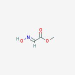 methyl (2E)-(hydroxyimino)ethanoate molecular structure