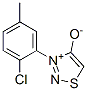 3-(2-Chloro-5-methylphenyl)-1,2,3-thiadiazol-3-ium-4-olate molecular structure