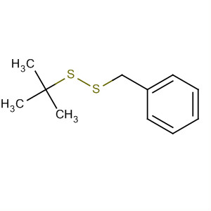Disulfide, 1,1-dimethylethyl phenylmethyl molecular structure