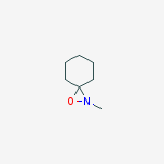 1-Oxa-2-azaspiro(2.5)octane, 2-methyl- molecular structure