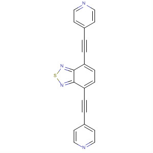 2,1,3-Benzothiadiazole, 4,7-bis(4-pyridinylethynyl)-