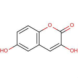 3,6-Dihydroxycoumarin molecular structure