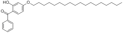 (2-HYDROXY-4-OCTADECYLOXY-PHENYL)-PHENYL-METHANONE molecular structure