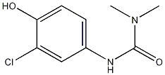 urea, N'-(3-chloro-4-hydroxyphenyl)-N,N-dimethyl- molecular structure
