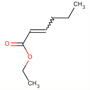Hexenoic acid, ethyl ester molecular structure
