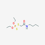 S-[2-(butylamino)-2-oxoethyl] O,O-diethyl phosphorodithioate