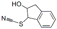 Thiocyanic acid,2,3-dihydro-2-hydroxy-1H-inden-1-yl ester