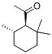 Ethanone,1-[(1R,6S)-2,2,6-trimethylcyclohexyl]- molecular structure