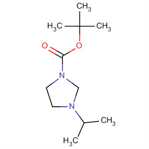 1-Imidazolidinecarboxylic acid, 3-(1-methylethyl)-, 1,1-dimethylethylester molecular structure