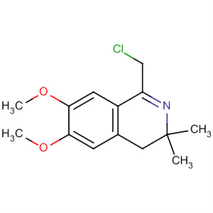 Isoquinoline, 1-(chloromethyl)-3,4-dihydro-6,7-dimethoxy-3,3-dimethyl-