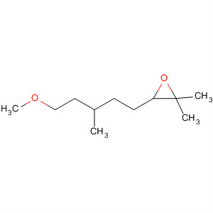 Oxirane, 3-(5-methoxy-3-methylpentyl)-2,2-dimethyl- molecular structure