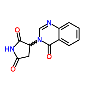 3-(4-oxoquinazolin-3(4H)-yl)pyrrolidine-2,5-dione