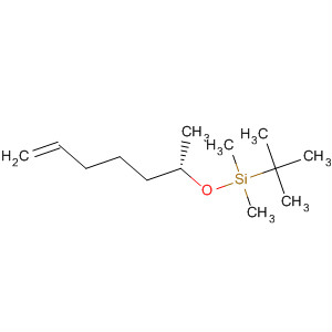 Silane, (1,1-dimethylethyl)dimethyl[[(1S)-1-methyl-5-hexenyl]oxy]- molecular structure