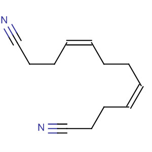 4,8-Dodecadienedinitrile, (4Z,8Z)- molecular structure