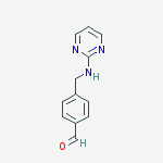 4-[(pyrimidin-2-ylamino)methyl]benzaldehyde